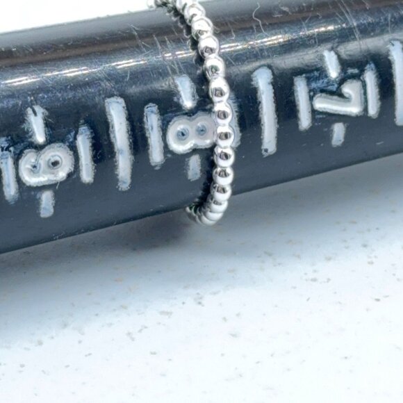 Sevilla Sterling Silver Ring 0.42ct Citrine Faceted Gemstone Beaded Detail 7.75 - Picture 8 of 8